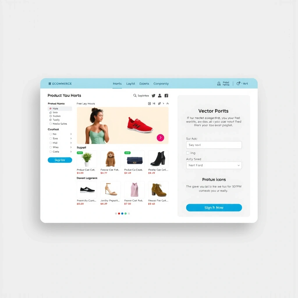 E-commerce platform design