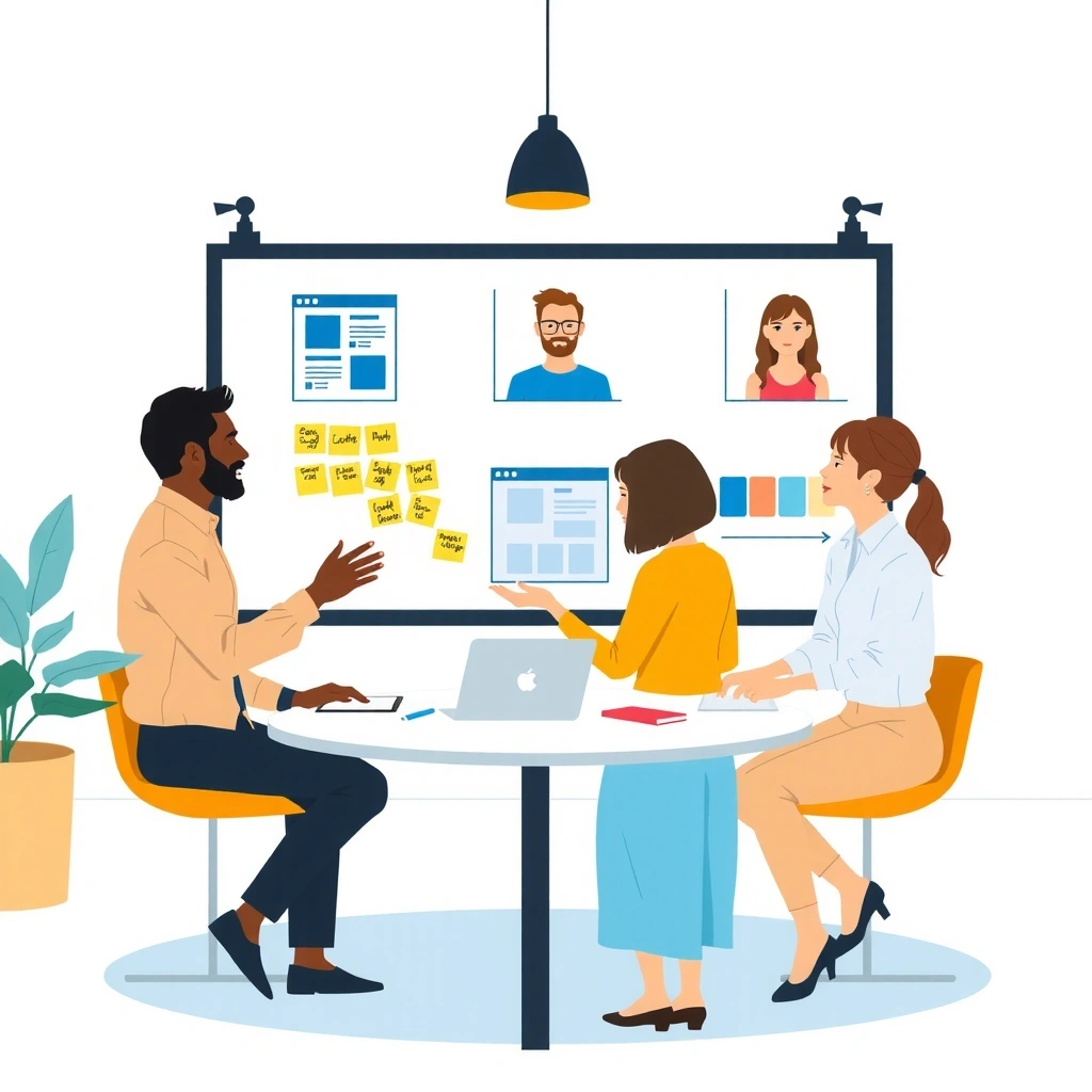 UI/UX design process